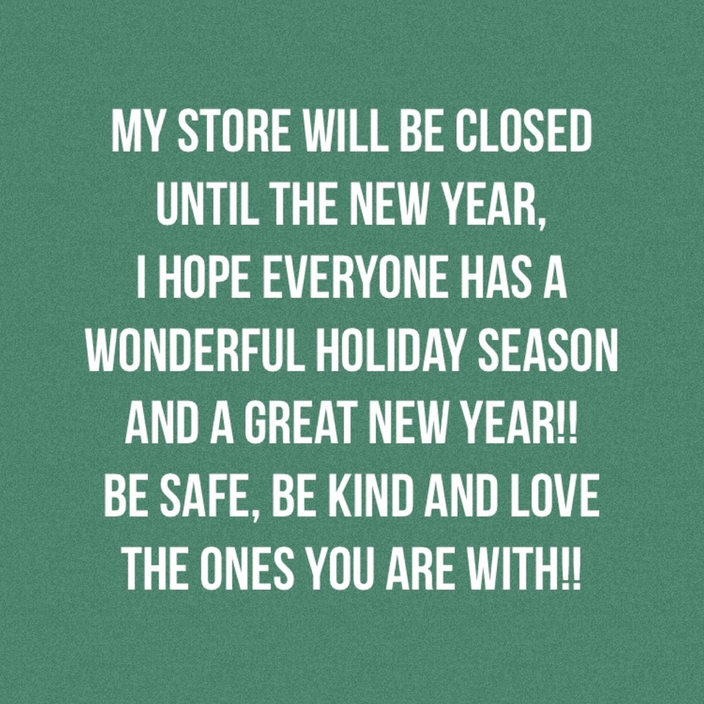 Closed for a month